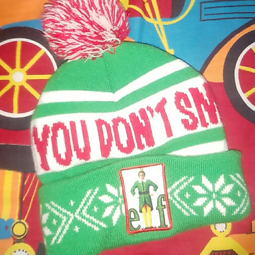 ELF Beanie Pom Hat/OSFA